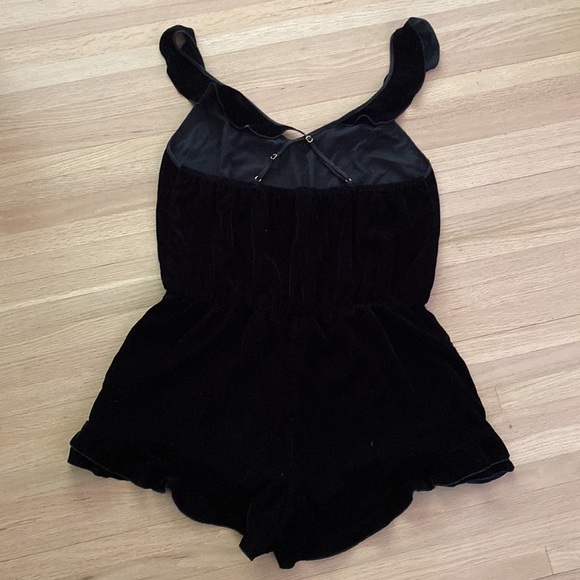 Victoria’s Secret Velvet Romper - Picture 3 of 4